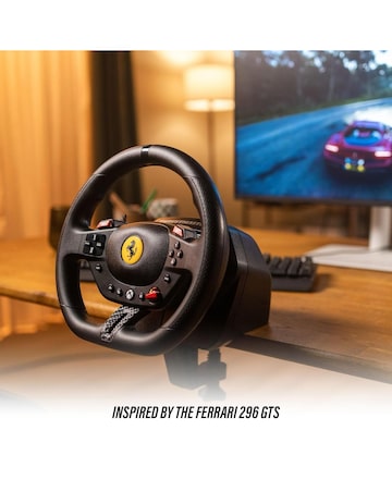 Thrustmaster T98-X Ferrari GTS Racing Wheel and Pedal Set for Xbox / PC