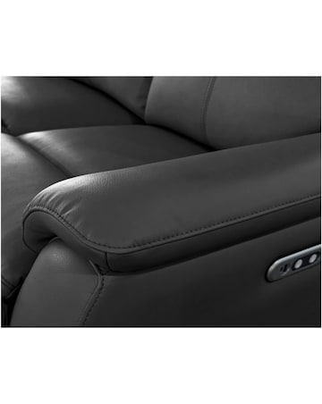 Aspire Kingsmere Leather Power Recliner Armchair