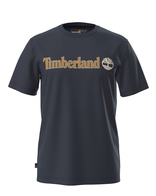 Timberland Kennebec River Linear Logo T-Shirt - Dark Sapphire