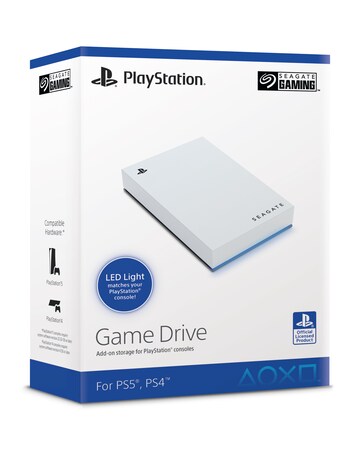 Seagate Game Drive PS4/PS5 2TB External Portable Hard Drive