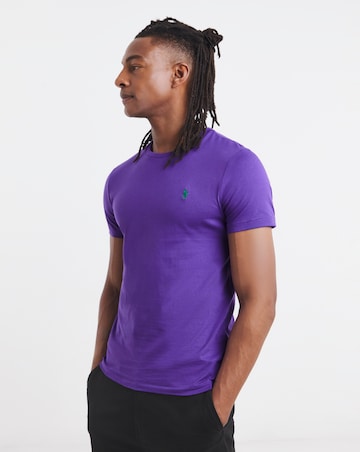 Polo Ralph Lauren Classic Short Sleeve T-Shirt - Purple