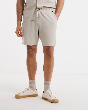 Textured Jersey Co-Ord Short