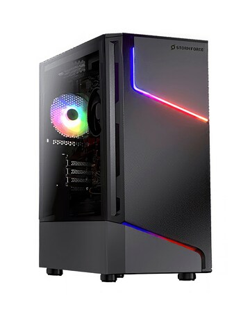 Stormforce Onyx Ryzen 5 4500, 16GB, 1TB SSD, RX 7600, Windows 11 Gaming Desktop