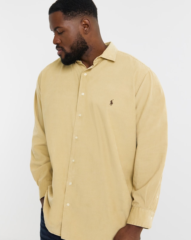 Polo Ralph Lauren Long Sleeve Corduroy Shirt - Beige