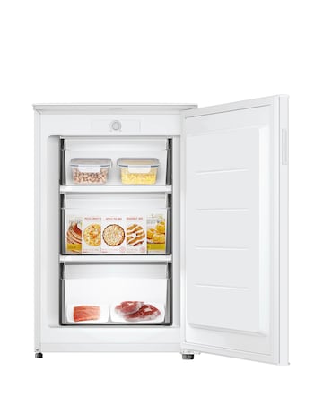 Candy CUQS 58EWK Under Counter Freezer 55cm - White