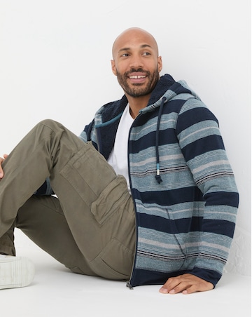 Fatface Trescowe Fleece Zip Through