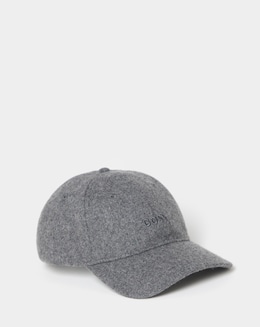 BOSS Wool Logo Cap - Charcoal