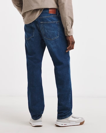 Tommy Jeans Ryan Slim Straight Jean - Dark Denim