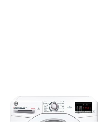 Hoover H-Wash&Dry 300 H3D 4852DE/1-80, 8/5kg, Washer Dryer - White + installtion