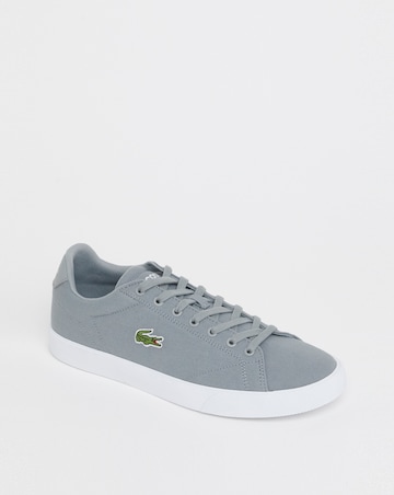 Lacoste Lerond Set Canvas Trainers - Grey/White