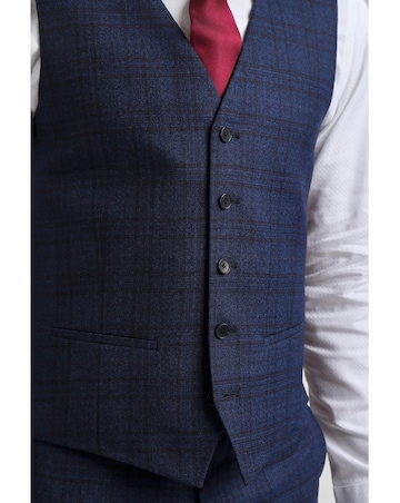 Ted Baker Slim Check Waistcoat