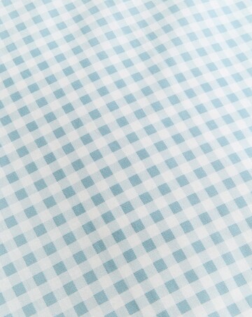 Gingham Cotton Blend Reversible Duvet Cover Set