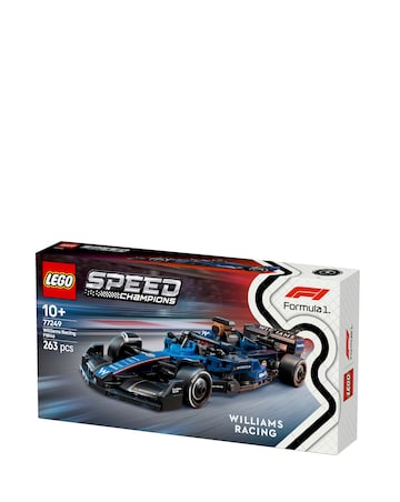 LEGO Speed Champions Williams Racing FW46 F1 Race Car, Vehicle Set 77249