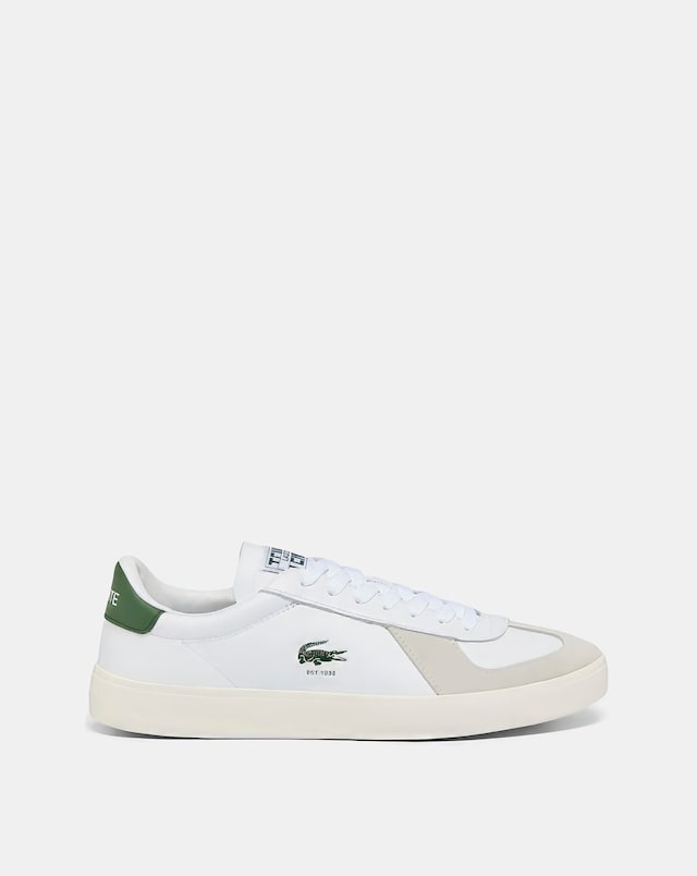 Lacoste Baseshot Pro Leather Trainers - White