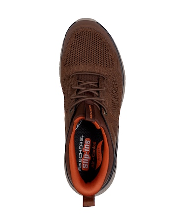 Skechers Arch Fit Crosser Trainers - Brown