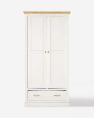 Julipa Ashford 2 Door 1 Drawer Wardrobe