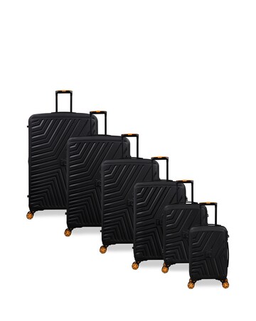 IT Luggage Convertible 6pc Suitcase Set with Removable Wheels