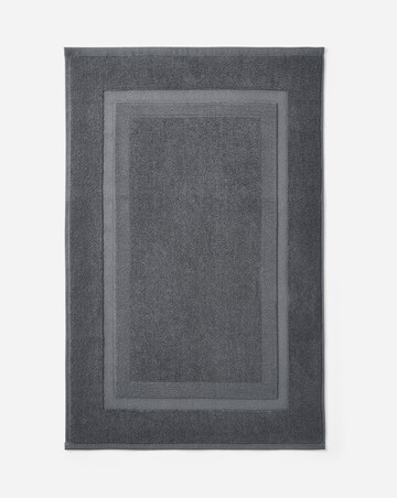 Egyptian Cotton Bath Mat - Anthracite