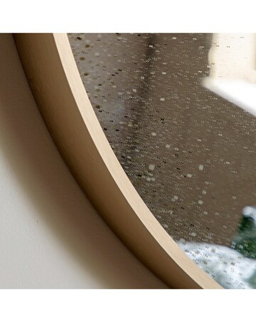 Gallery Yardley Convex Round Mirror Bronze 600mm