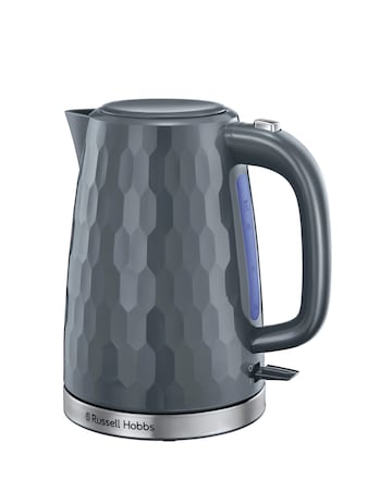Russell Hobbs 26053 Textured Honeycomb Grey Kettle
