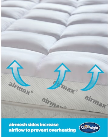 Silentnight Airmax 1000 Mattress Topper 10cm