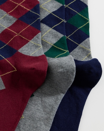 Polo Ralph Lauren 3 Pack Argyle Crew Sock - Multi