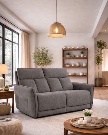 Aspire Ashford Fabric Recliner 2 Seater