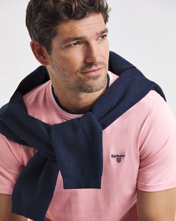 Barbour Short Sleeve Cornsay Tailored T-Shirt - Pink