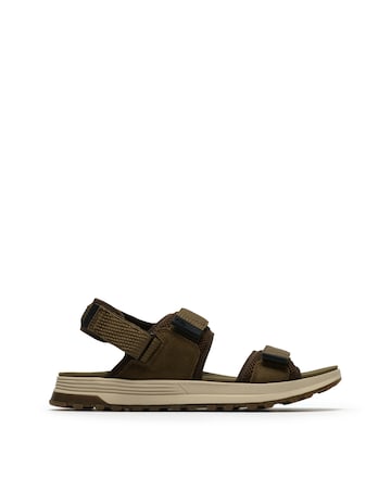 Clarks Trek River Sandals - Olive