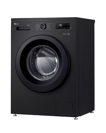 LG Series 2 Direct Drive? W4X1095NNK 9 kg Washer Dryer - Onyx Black - A/E Rated