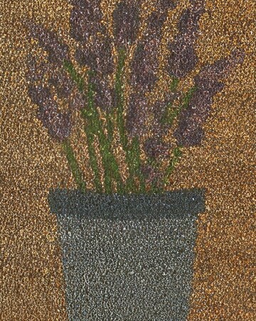 Lavender Coir Doormat