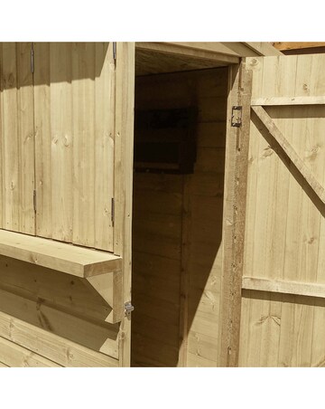 Forest Pressure Treated Shiplap 6x3 Pent Garden Bar (Home Delivery)