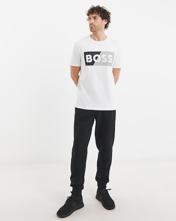 BOSS Short Sleeve 2 Pack Logo T-Shirt - Black/ White