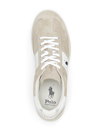 Polo Ralph Lauren Heritage Aera Trainer - Natural/White
