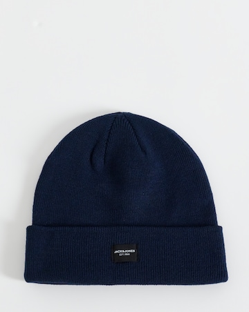 Jack & Jones Beanie & Scarf Giftbox - Navy