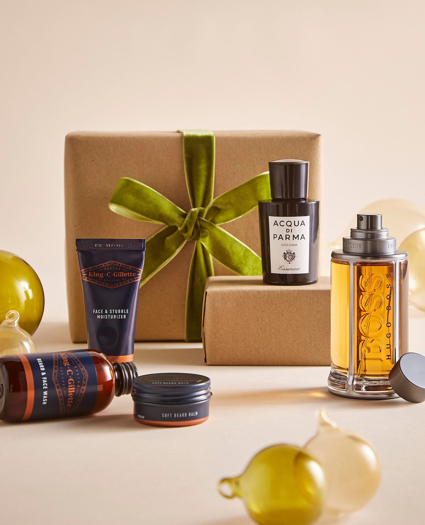 Men's Christmas Fragrance gifts including Hugo BOSS