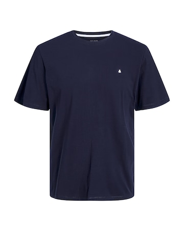 Jack & Jones Paulos Logo T-Shirt - Navy
