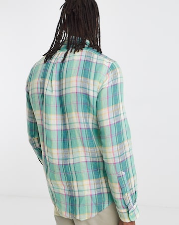 Polo Ralph Lauren Long Sleeve Check Shirt - Green