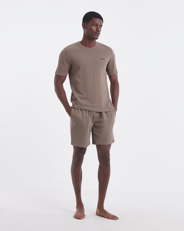 BOSS Waffle Lounge Short - Brown