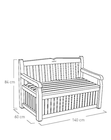 Keter Eden Storage Bench