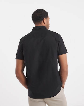 Short Sleeve Oxford Shirt Long Length