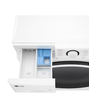 LG TurboWash F4Y513WWLN1 13kg Washing Machine 1400rpm White - A Rated