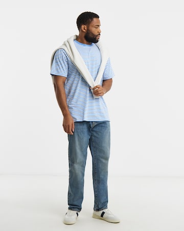 Polo Ralph Lauren Short Sleeve Stripe T-Shirt - Blue/White