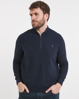 Polo Ralph Lauren Navy 1/4 Zip Jumper