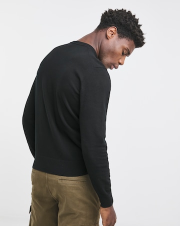 BOSS Classic Black 1/4 Zip Jumper