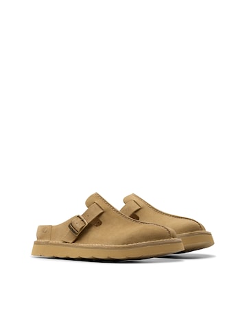 Clarks Solsbury Mules - Dark Sand