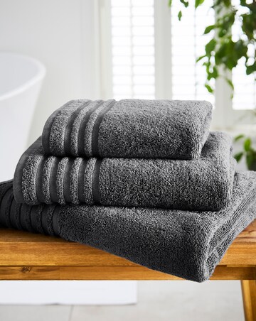 Soft Snuggle 400GSM Towel - Gunmetal