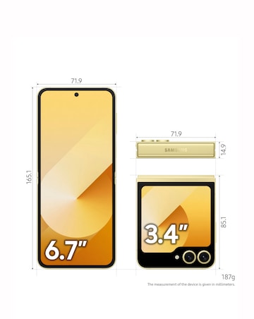 Samsung Galaxy Z Flip6 512GB 5G - Yellow - Galaxy AI