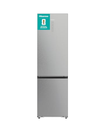 Hisense RB5P410SACCUK Extra Large Combi Fridge Freezer - Black
