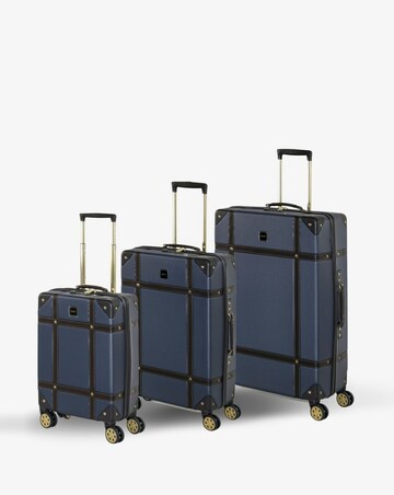 Rock Vintage 3pc Suitcase Set